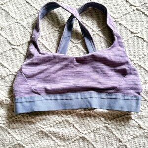 Patagonia lilac Sports Bra